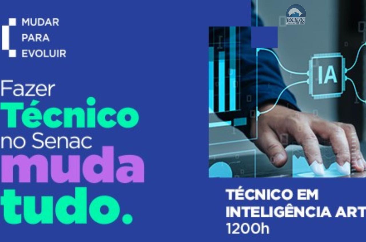 Senac lança o primeiro curso Técnico em Inteligência Artificial do RS