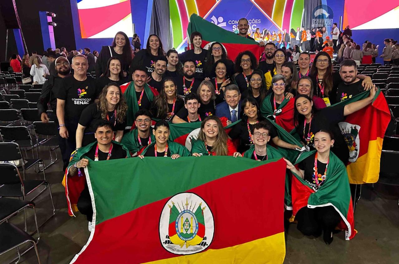 Senac-RS participa da abertura oficial das Competições Senac e leva oito talentos à etapa nacional