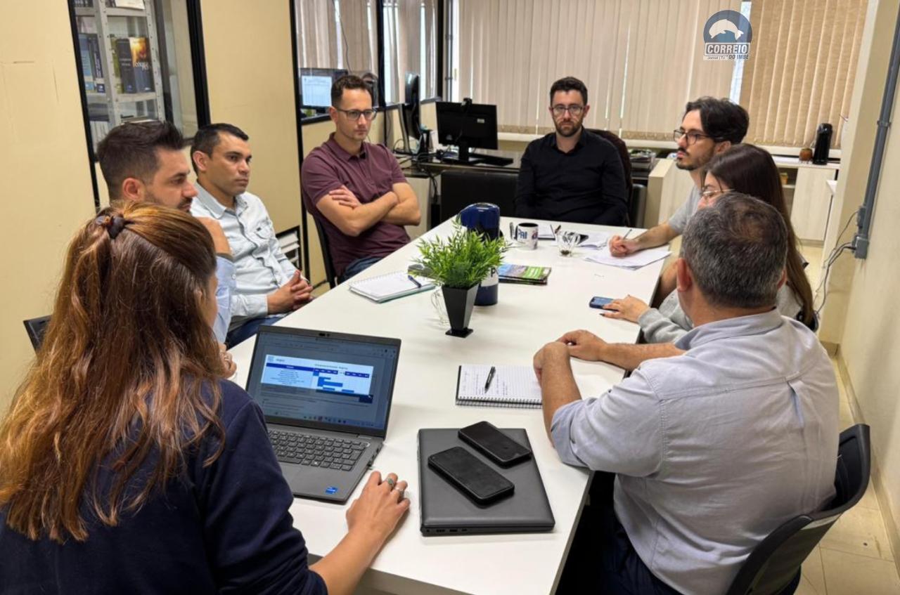 SISTEMA DE SANEAMENTO DE OSÓRIO FOI TEMA DE REUNIÃO ENTRE ⚖️ PROCURADORIA MUNICIPAL E REPRESENTANTES DA CORSAN 🤝
