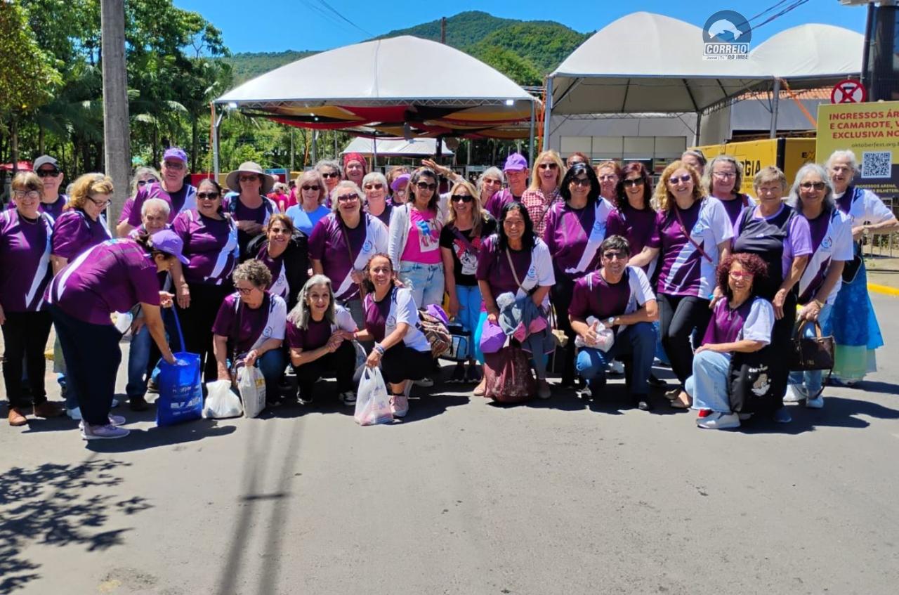 ALUNOS DO SÁBIA IDADE DE IMBÉ VISITAM A 36ª OKTOBERFEST DE IGREJINHA