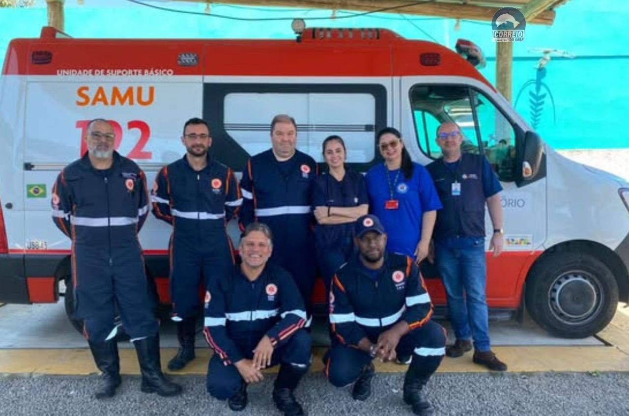 🩺🏥EQUIPES DO SAMU E DO CRAS EM OSÓRIO PARTICIPAM DE CAPACITAÇÃO SOBRE ACIDENTES DE TRABALHO