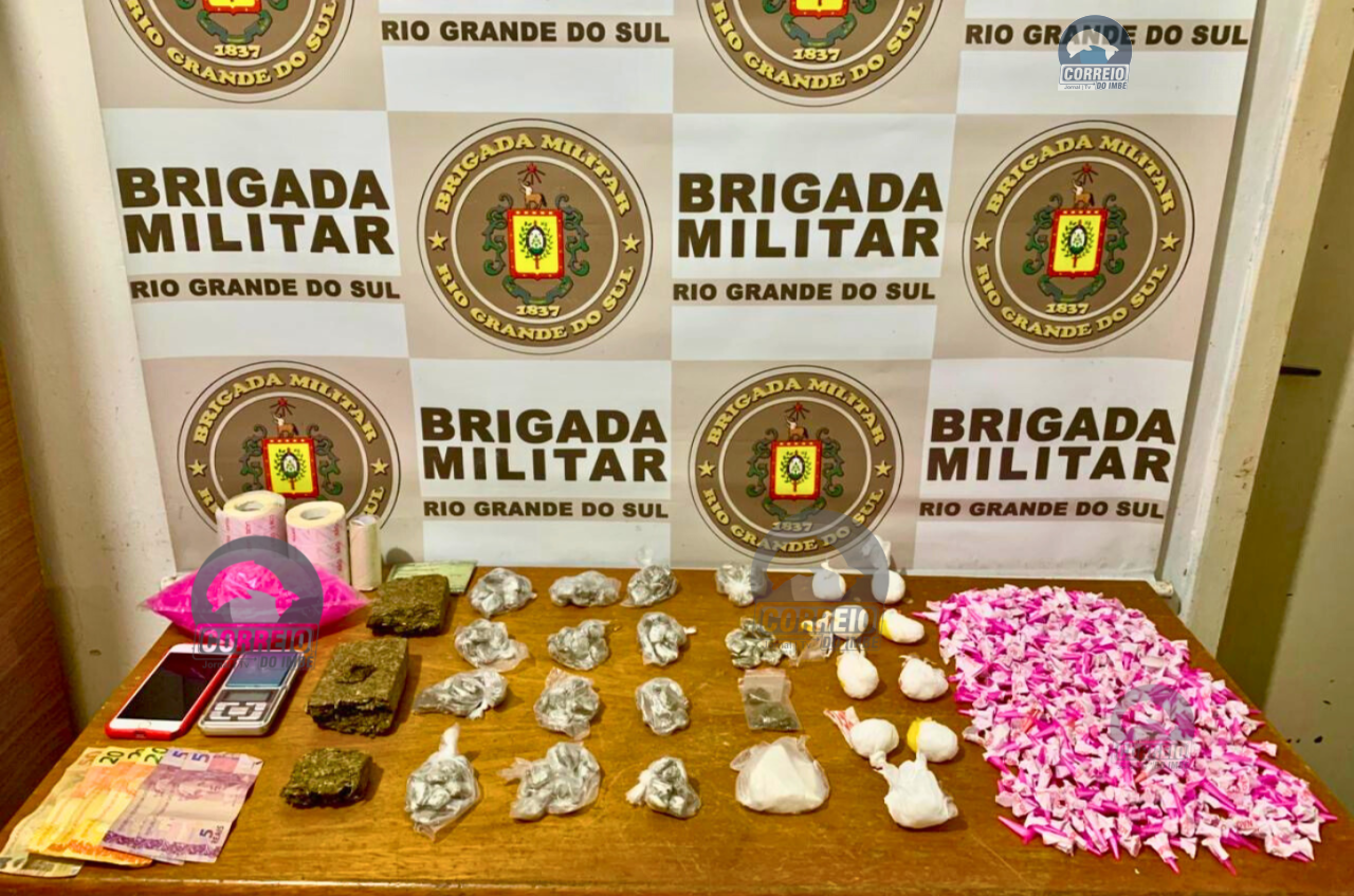 🚨 FORÇA TÁTICA APREENDE GRANDE QUANTIDADE DE DROGAS E PRENDE DOIS SUSPEITOS EM CIDREIRA