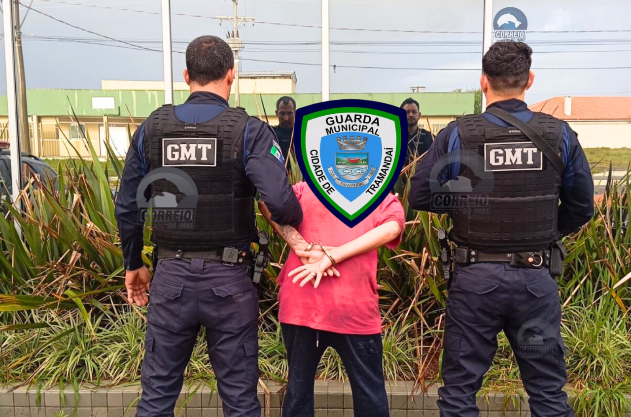 Homem é preso em flagrante em Tramandaí após cuspir no rosto da companheira e ameaçá-la