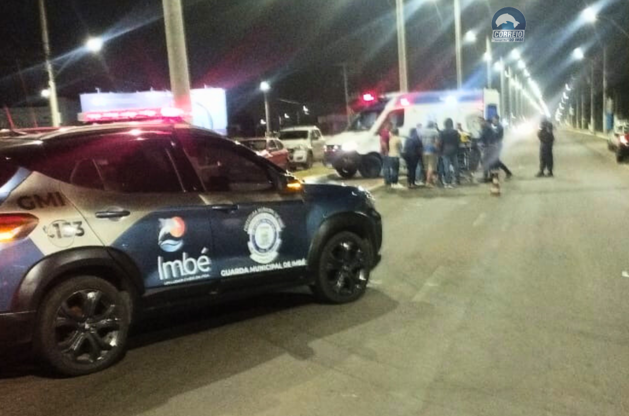 Motociclista fica gravemente ferido após acidente em Imbé