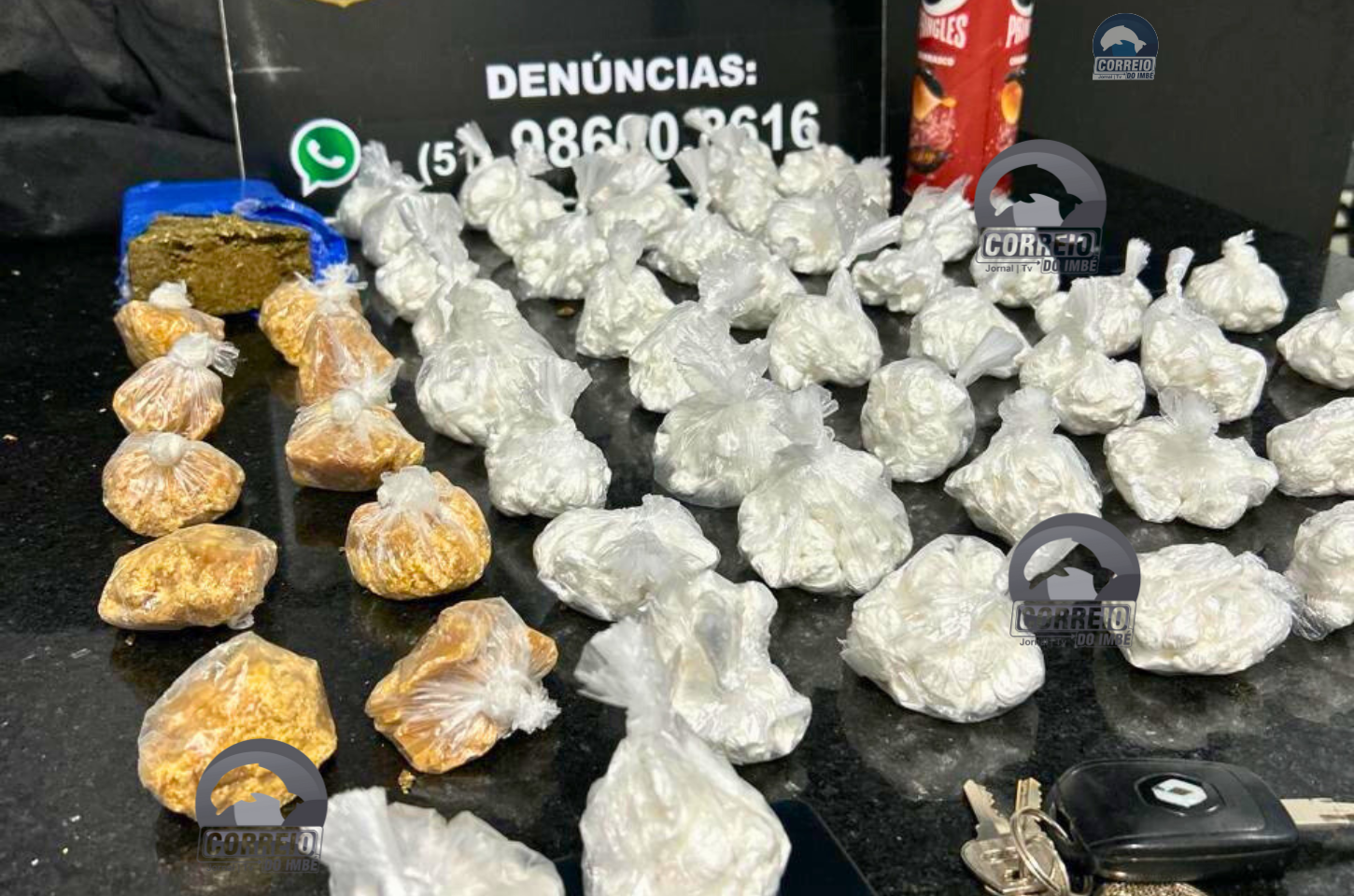 🔥 Polícia Civil de Tramandaí estoura ponto de drogas e prende dupla com mais de 1,2kg de entorpecentes