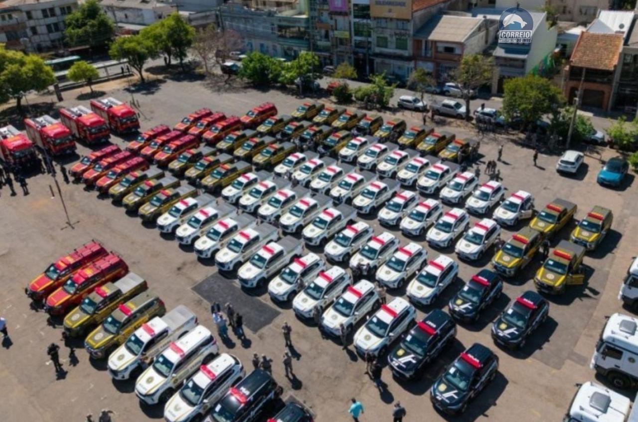 Polícia Civil recebe viaturas e equipamentos