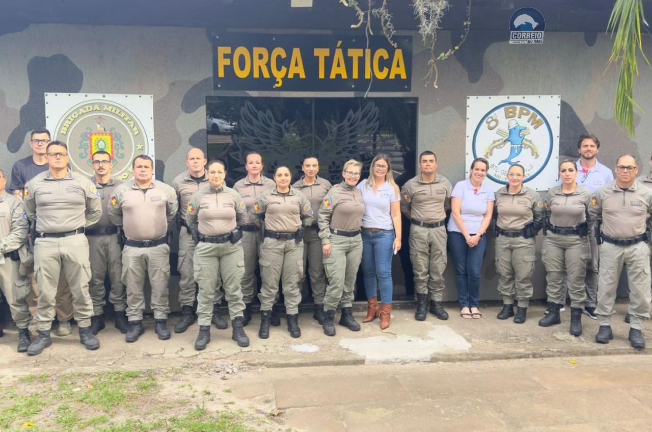 Policiais do 8º BPM participam de palestra sobre autismo e empatia no atendimento policial
