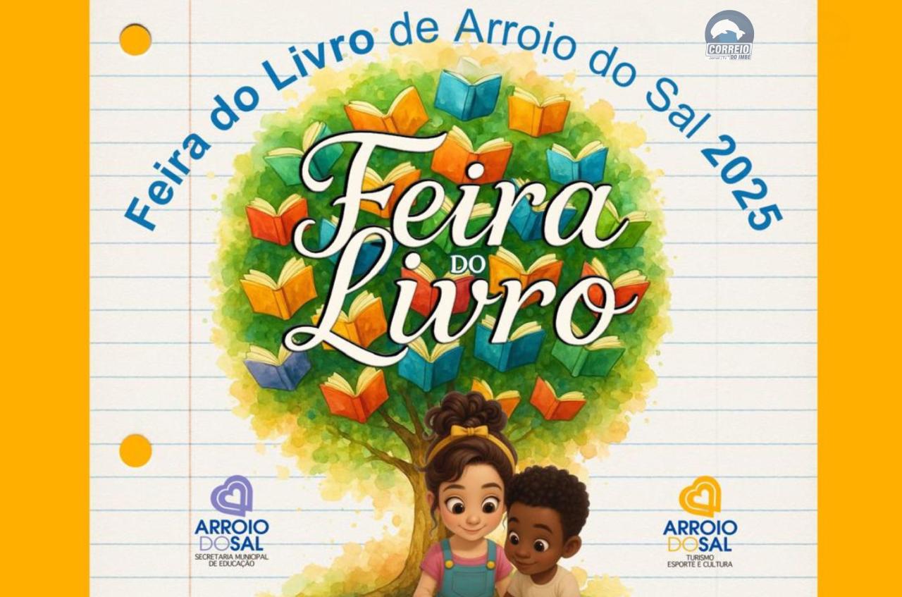 Prefeitura de Arroio do Sal divulga programação oficial da 15ª Feira do Livro