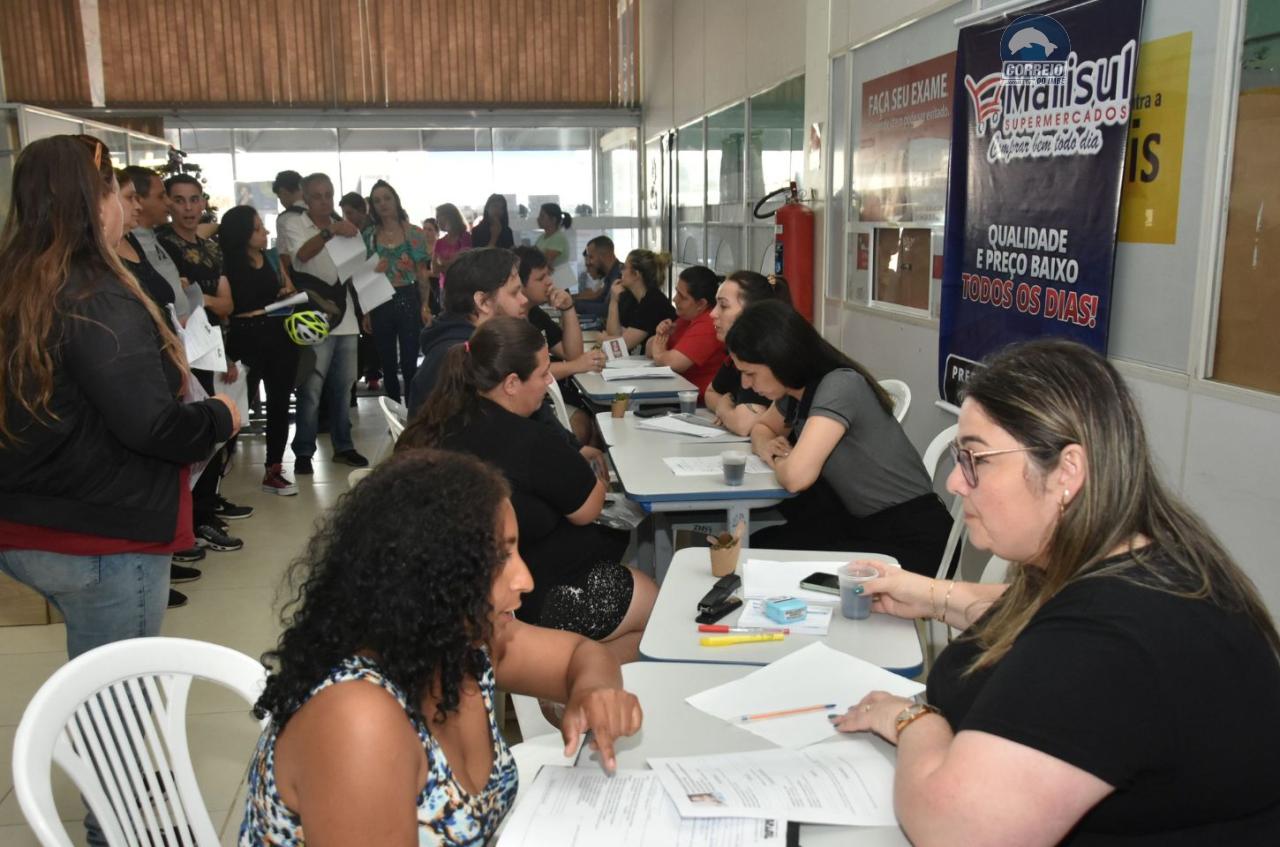 Sine de Imbé realiza seleção de vagas para unidades do supermercado Marisul
