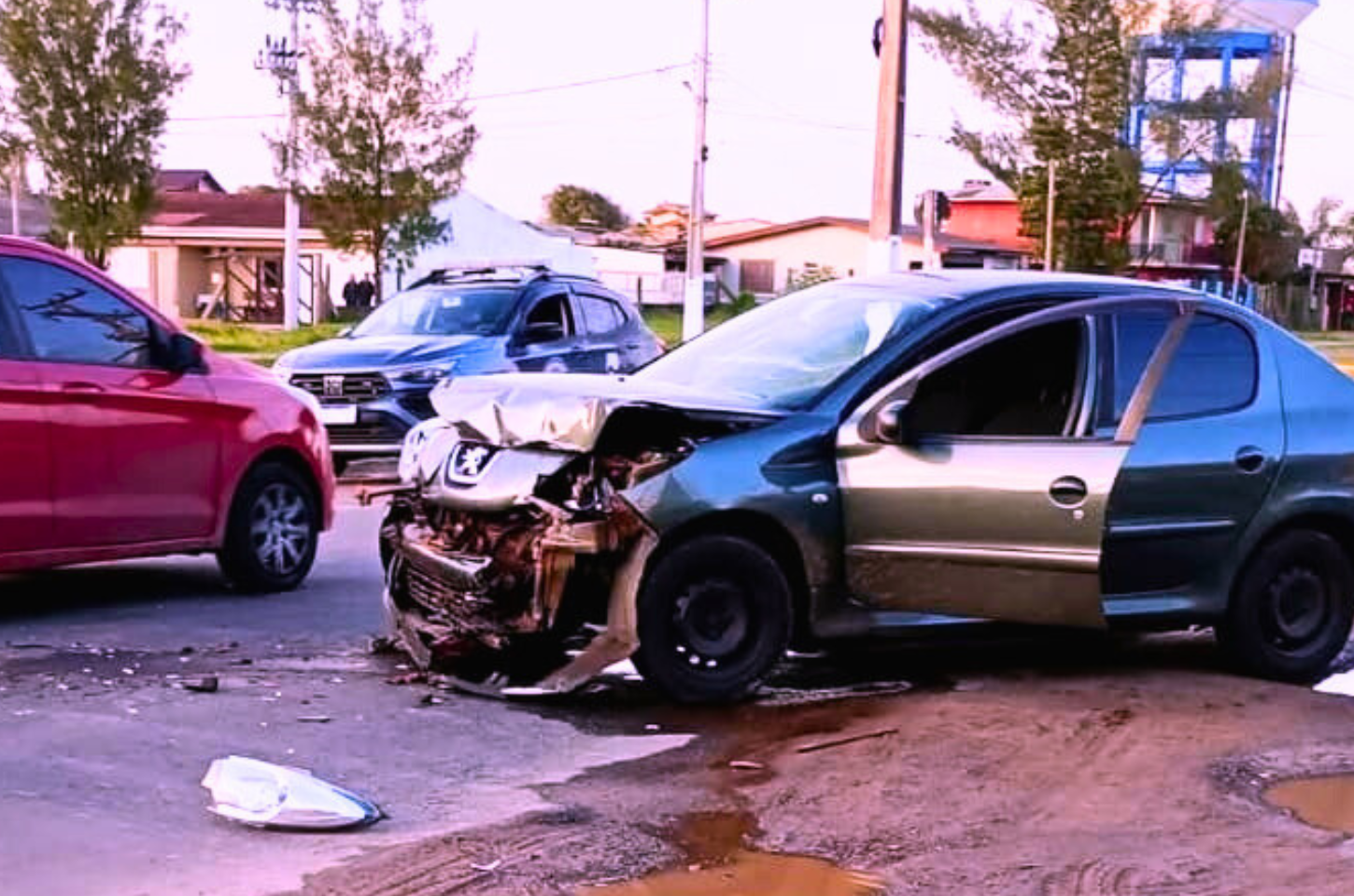 Acidente de trânsito com lesões corporais mobiliza Guarda Municipal de Imbé, SAMU e Brigada Militar