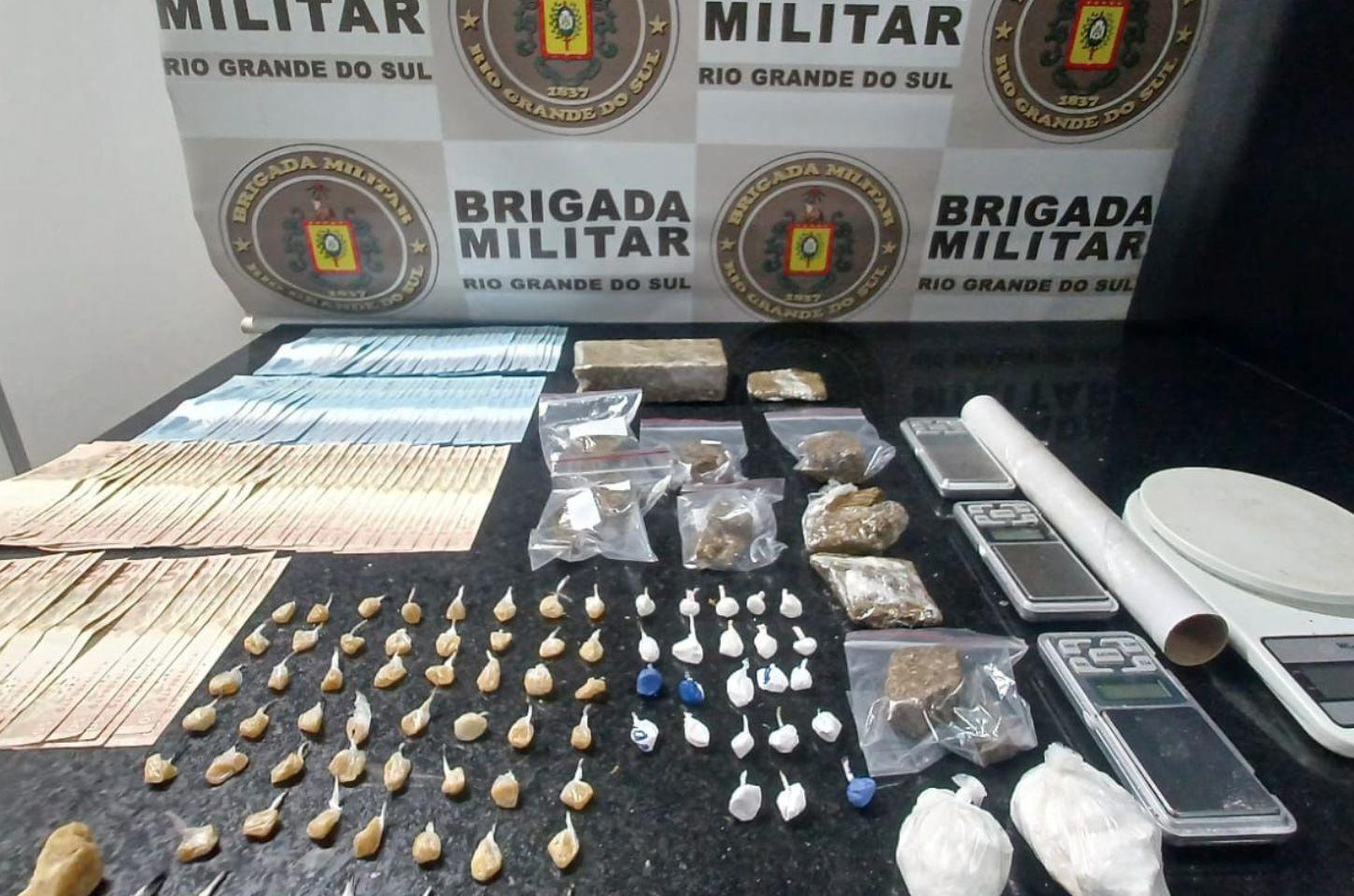 BM prende mulher por tráfico de drogas em Tramandaí 
