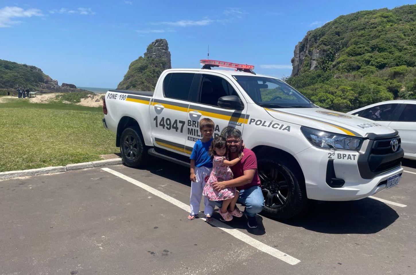 BM realiza sonho de crianças em Torres