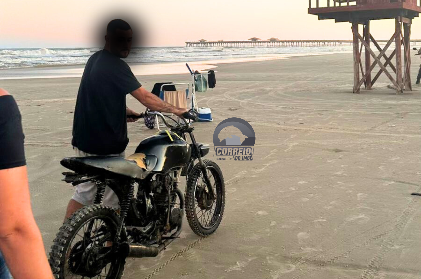 🚨 Brigada Militar apreende motocicleta com chassi adulterado em Cidreira