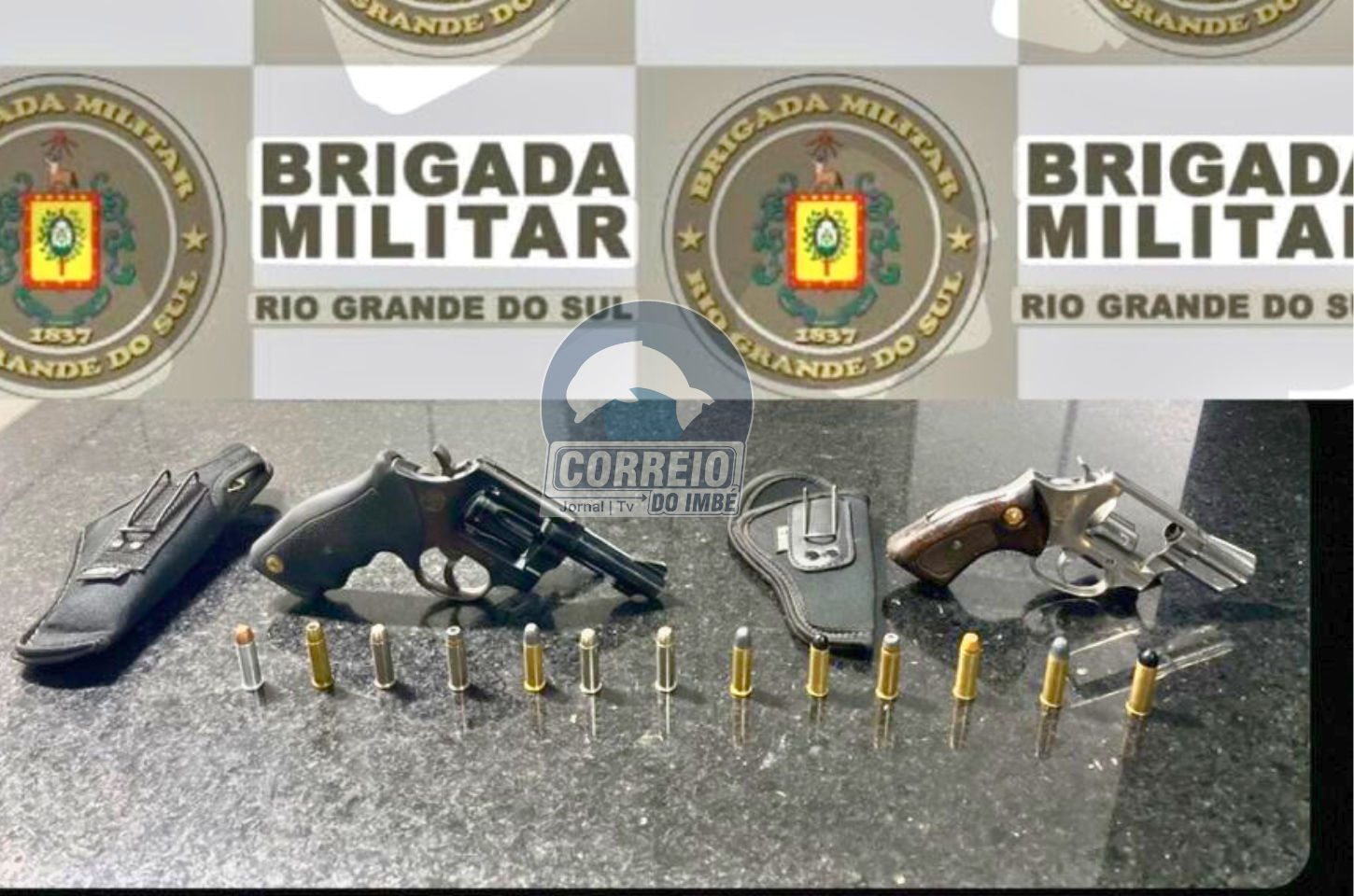🚨 Brigada Militar prende foragido armado em Tramandaí