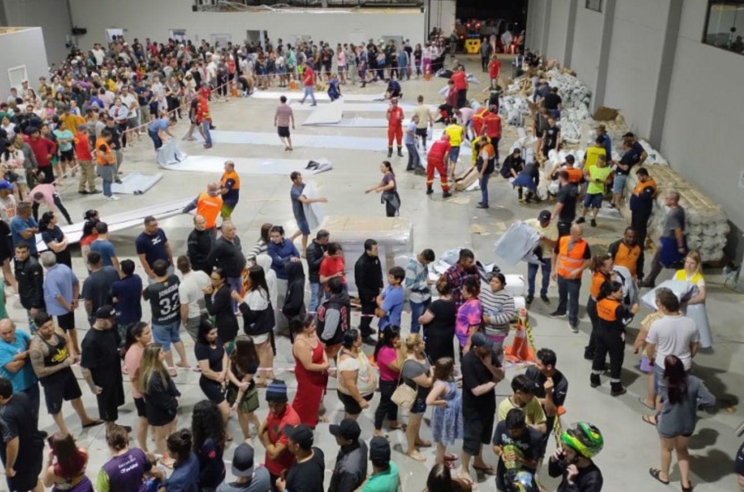 Defesa Civil estadual apoia cidade de Erechim após danos decorrentes de queda de granizo