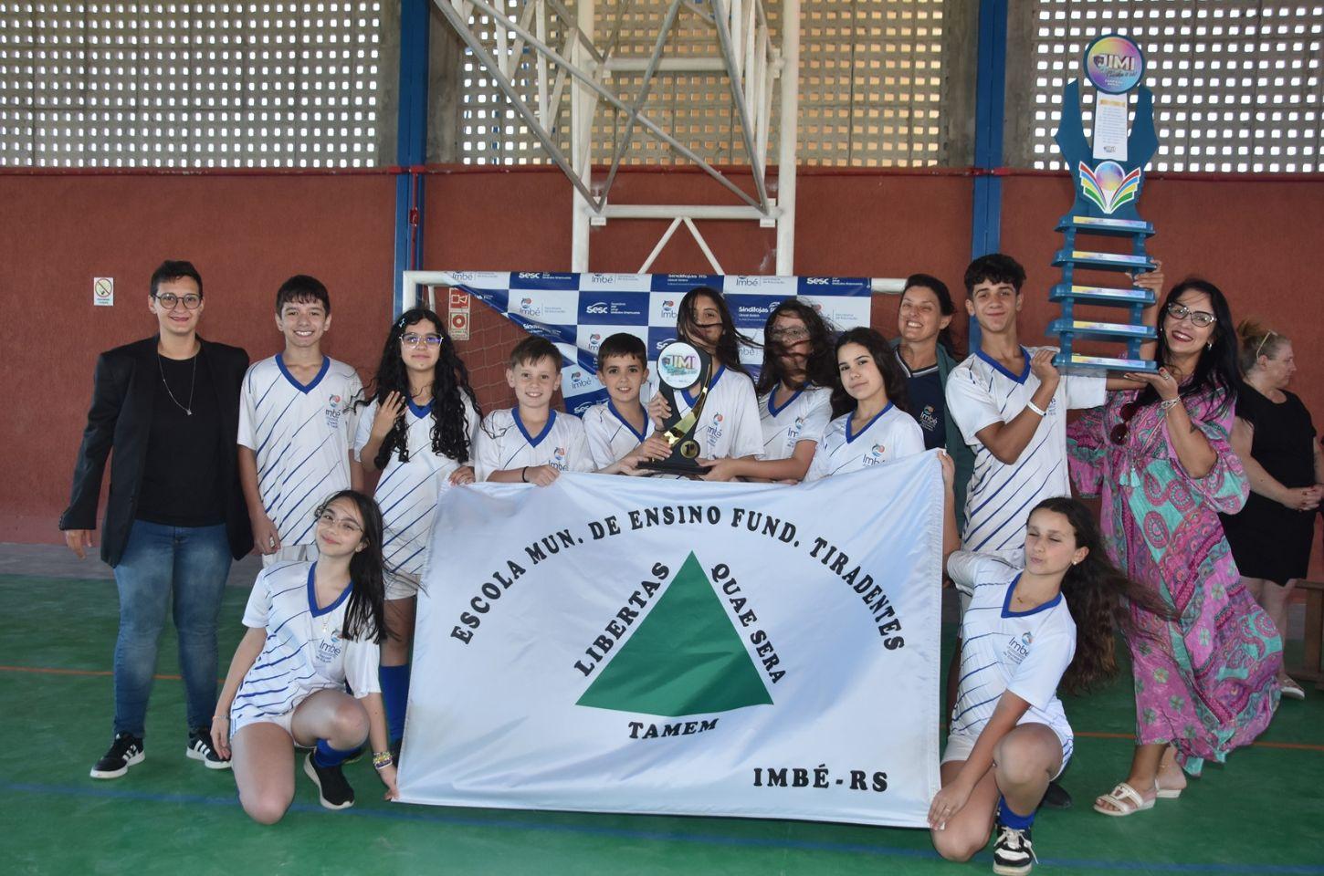 EMEF Tiradentes de Imbé vence JIMI pelo segundo ano consecutivo