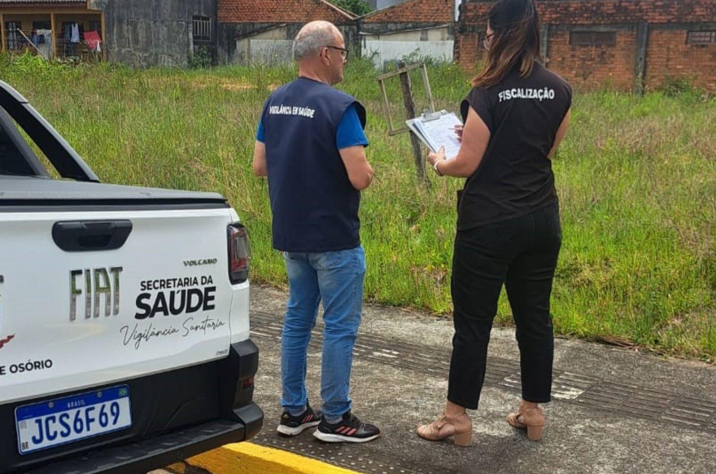 Equipes de combate às endemias e fiscalização sanitária de Osório pedem apoio da população para a prevenção contra a proliferação do mosquito da dengue