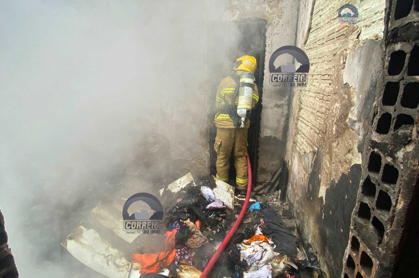 🚨 Incêndio Atinge Residência Em Imbé; Corpo De Bombeiros Atua Rapidamente Para Controlar Chamas