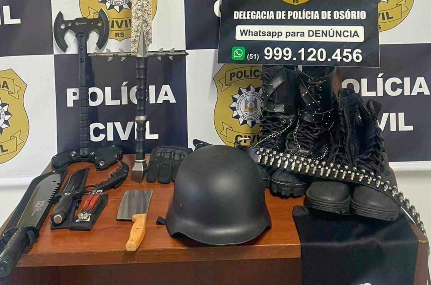 🚨 Polícia Civil evita possível ataque a escola em Osório