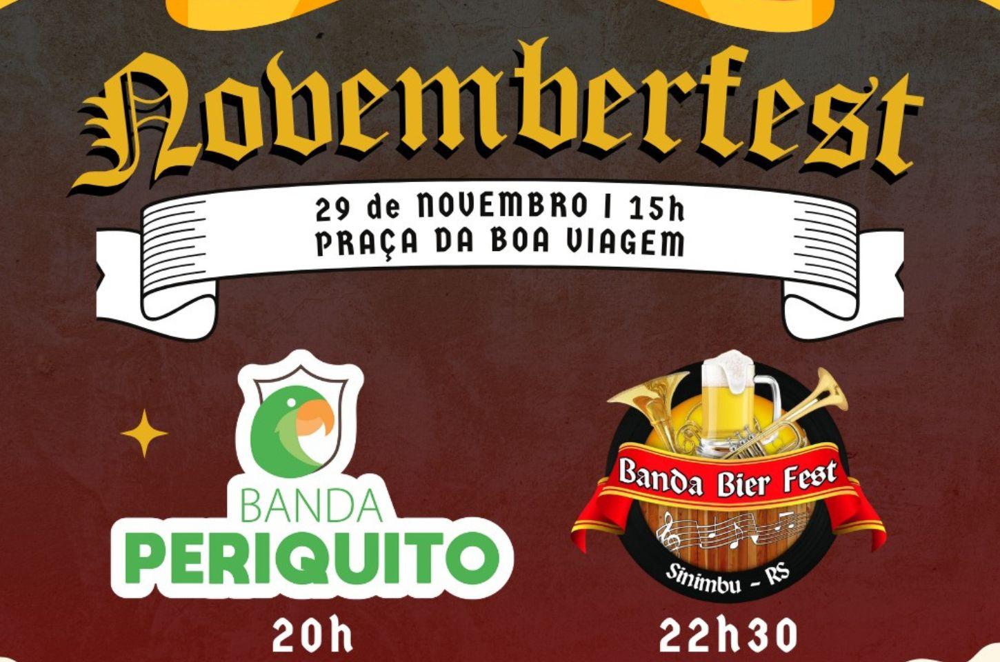 Vai ter Novemberfest em Santo Antônio
