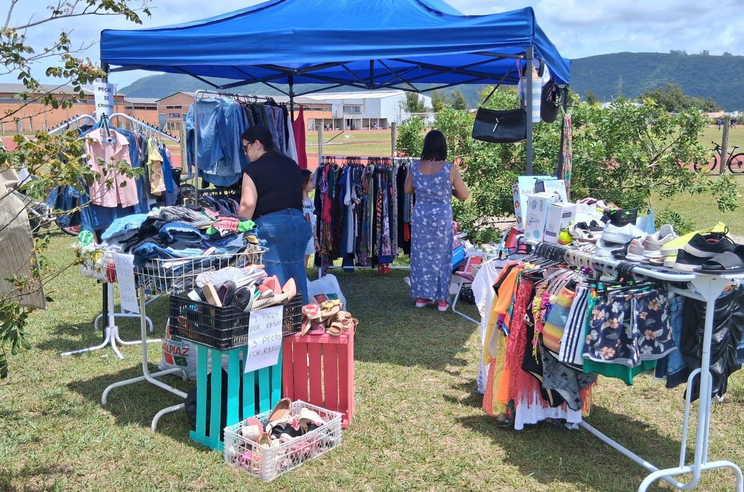 2° Encontro de Brechós na Vila Olímpica fortalece a economia sustentável em Osório