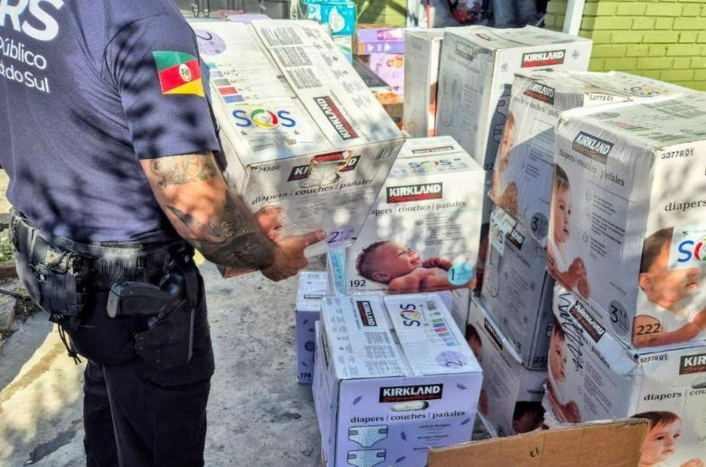 Após operação do GAECO/MPRS, Justiça autoriza repasse de doações desviadas dos EUA para vítimas das enchentes no RS