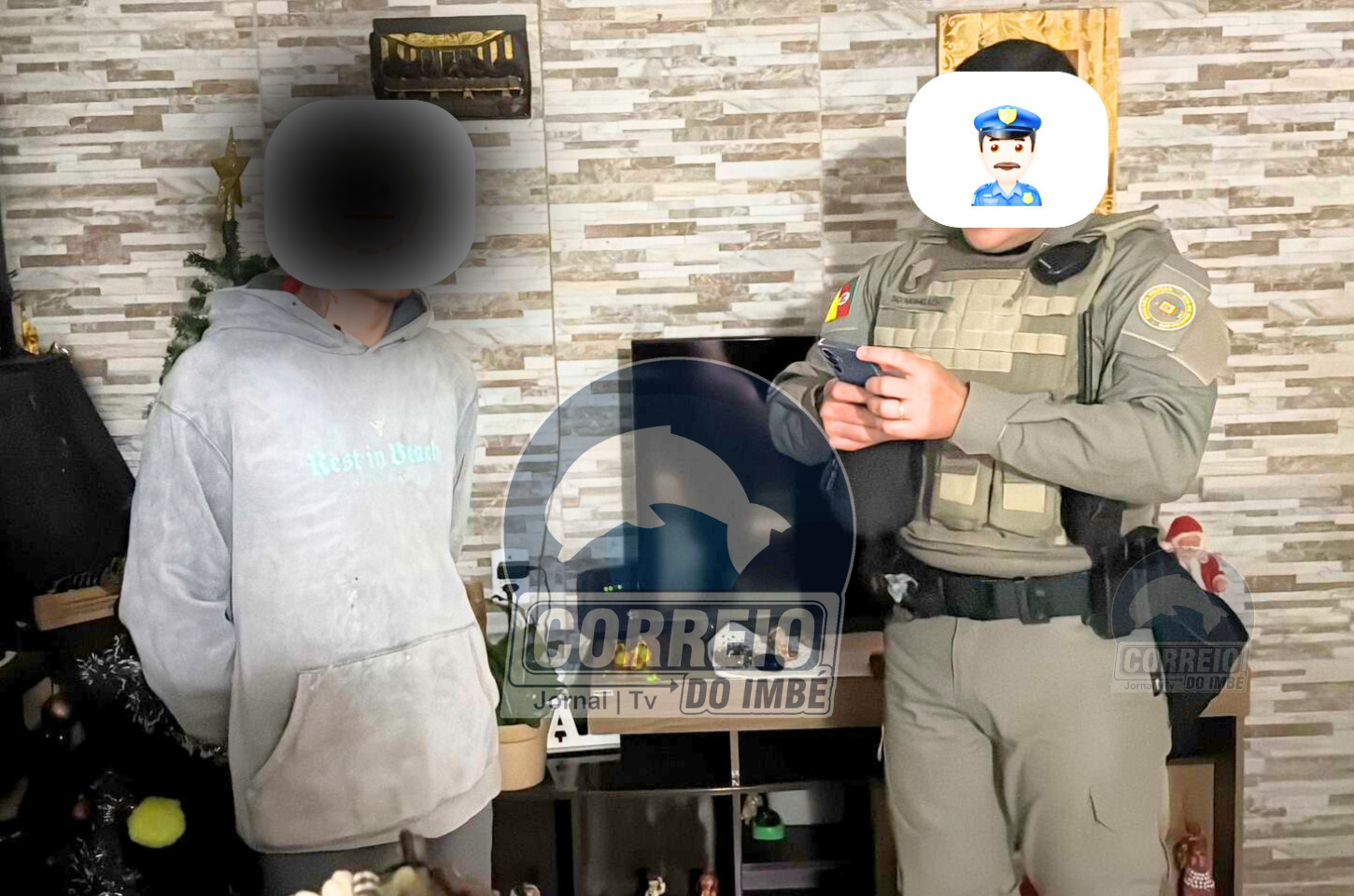 🚨 Brigada Militar prende suspeito de lesão corporal e abuso de crianças em Tramandaí 