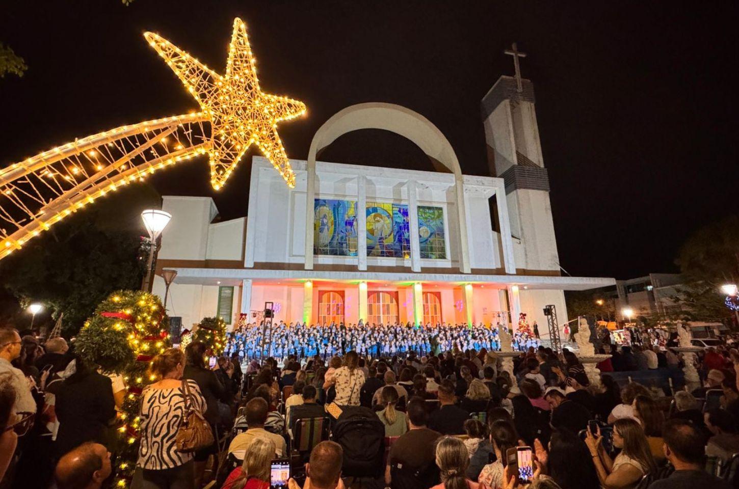 Cantata Natalina abre oficialmente o Natal dos Bons Ventos em Osório