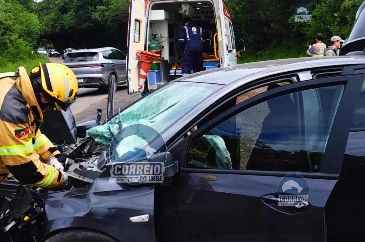 🚨 Colisão entre carro e caminhão deixa quatro feridos em Santo Antônio da Patrulha