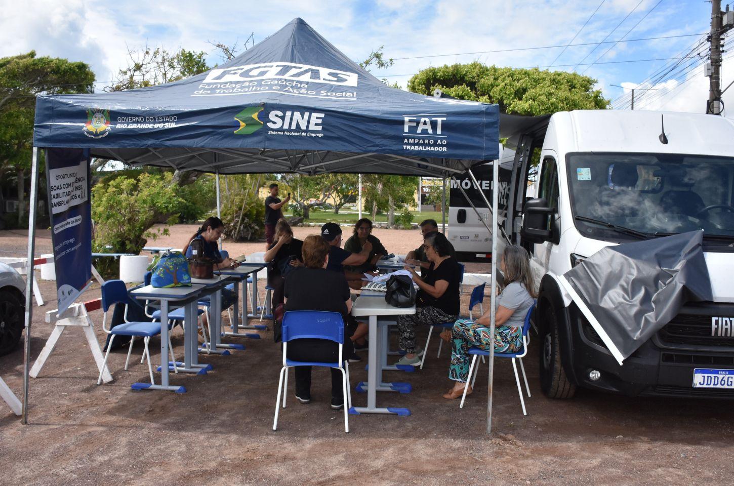 FGTAS Móvel realizou ação em Imbé nessa terça-feira