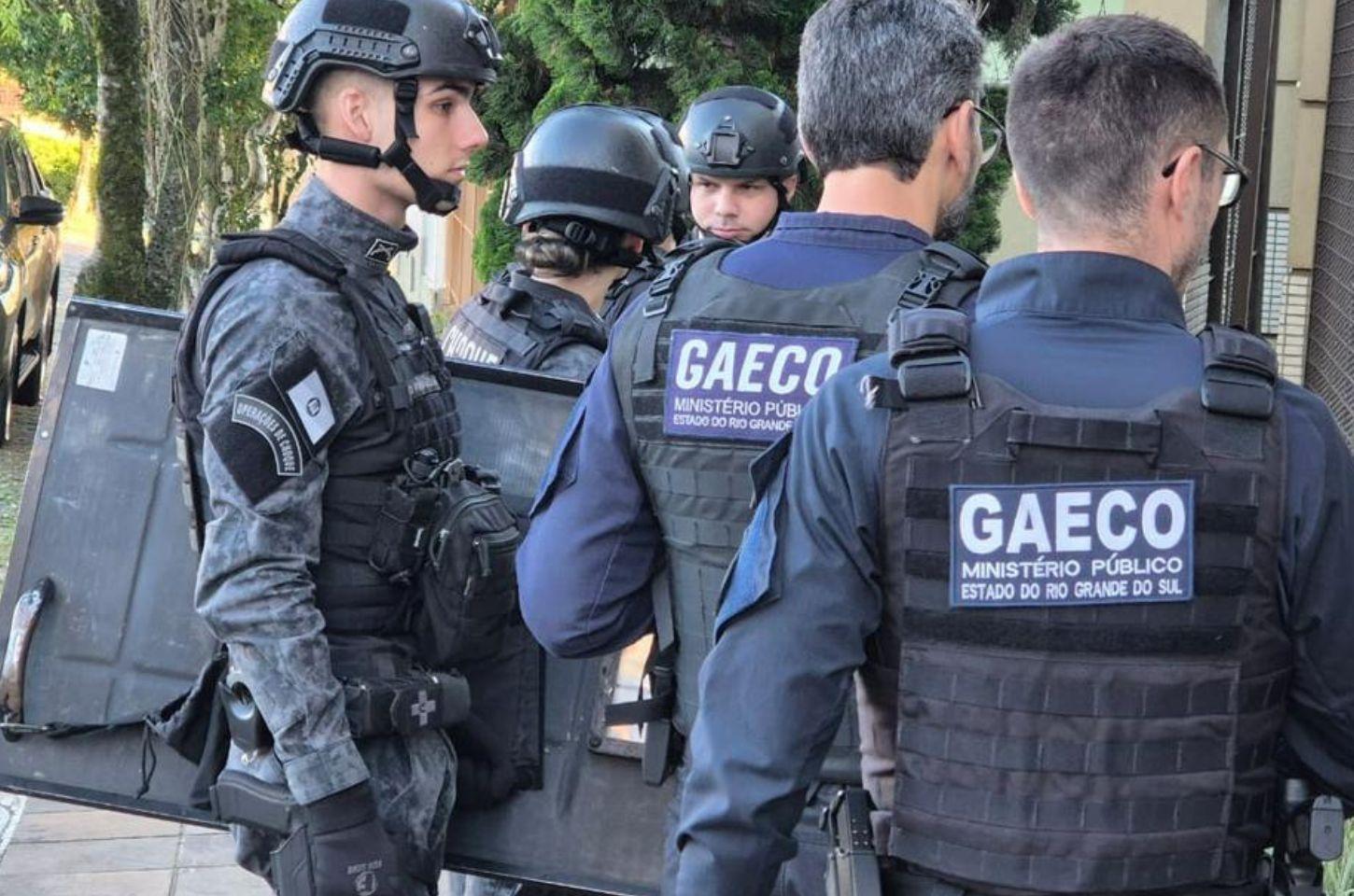 GAECO/MPRS fecha 2025 com 42 operações e 950 denunciados em ações contra o crime organizado
