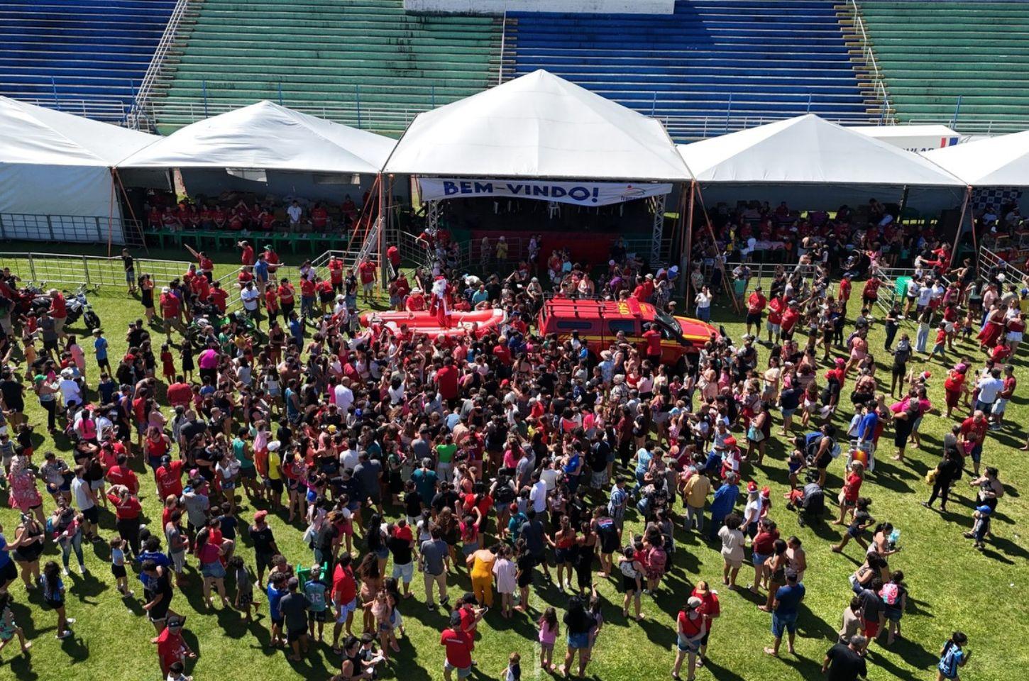 Natal Solidário de Tramandaí encantou milhares de crianças 