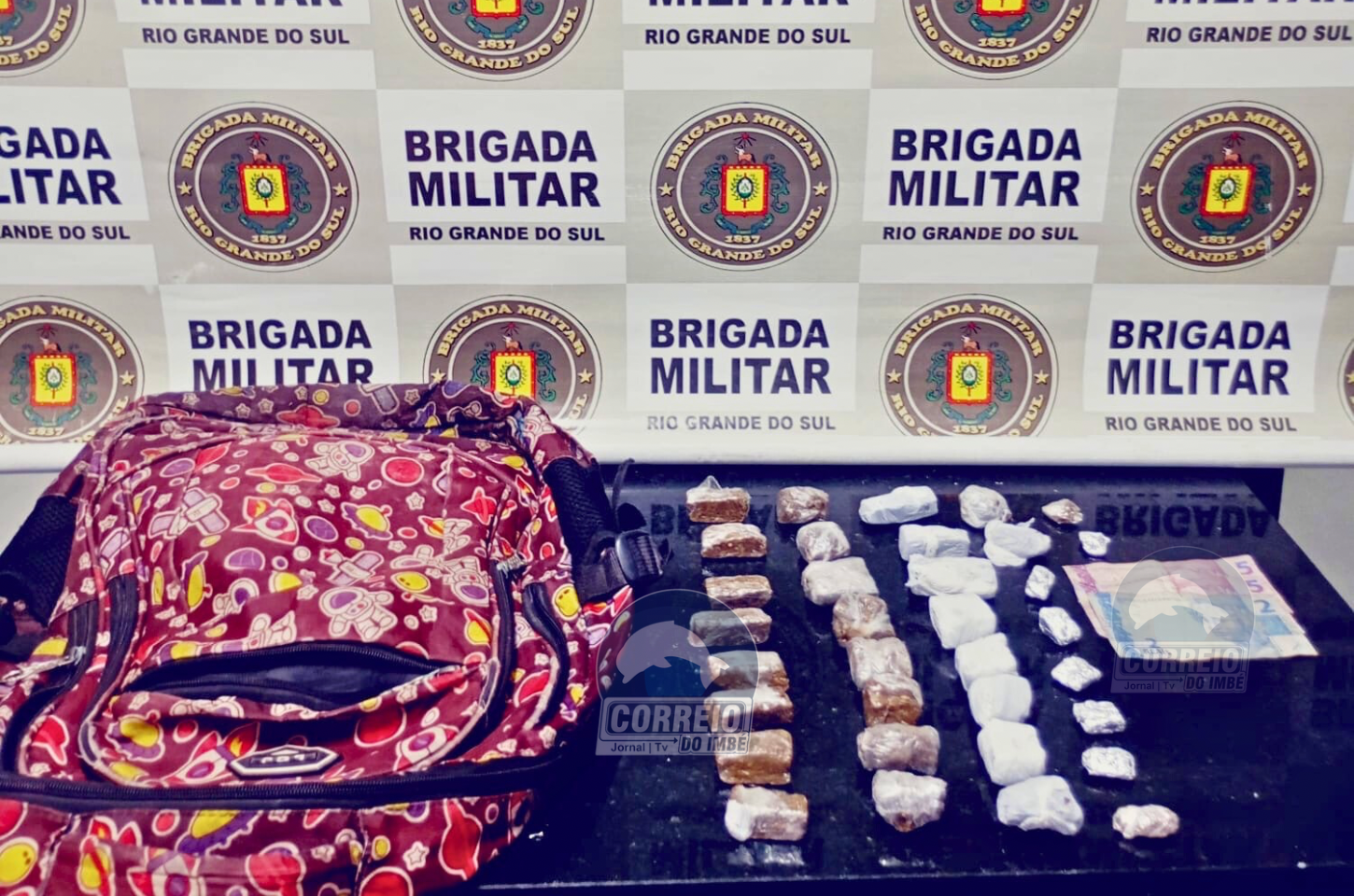 🚨 Tramandaí: Foragido é preso com 34 porções de maconha em operação do CPChq no Parque dos Presidentes