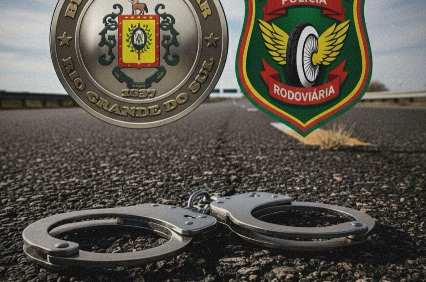 Brigada Militar efetua prisão de foragido em Santo Antônio da Patrulha