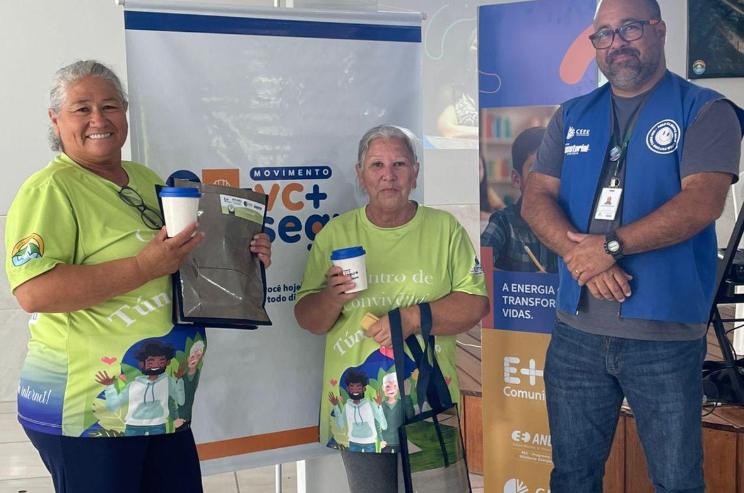 CEEE Equatorial realiza blitz itinerante com foco em segurança, economia e atendimento em Balneário Pinhal  