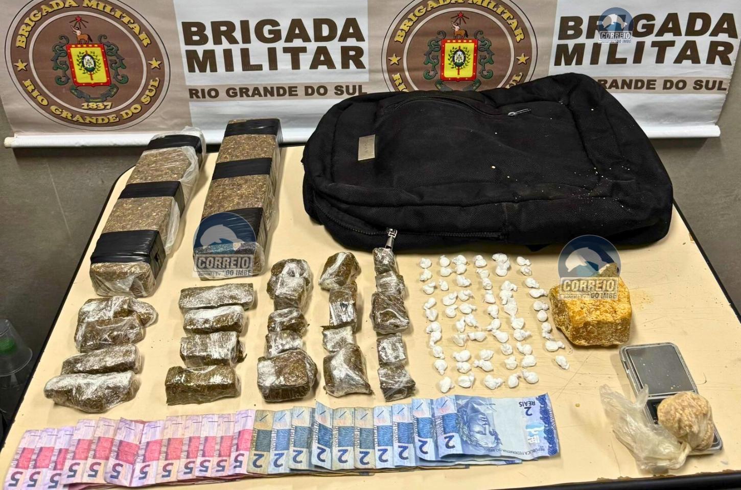 🚔 Choque flagra ponto de tráfico e apreende drogas em Capão da Canoa