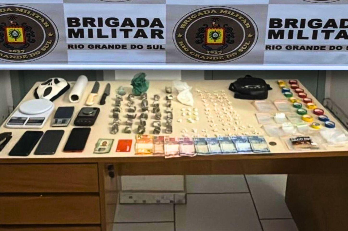 🚨 Choque prende suspeito por tráfico e apreende drogas e balanças em Cidreira