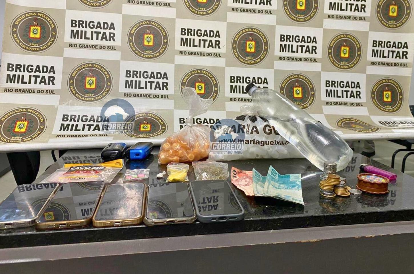 🚨 Cinco pessoas são presas por tráfico e associação para o tráfico no Centro de Tramandaí