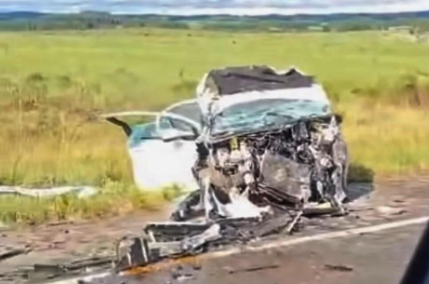 🛑 Colisão frontal entre três veículos deixa um morto e feridos na RSC-453, na Rota do Sol