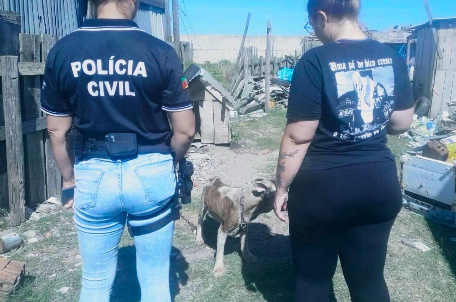 Polícia Civil e DEPA realizam ações contra maus tratos de animais no distrito de Atlântida Sul, em Osório