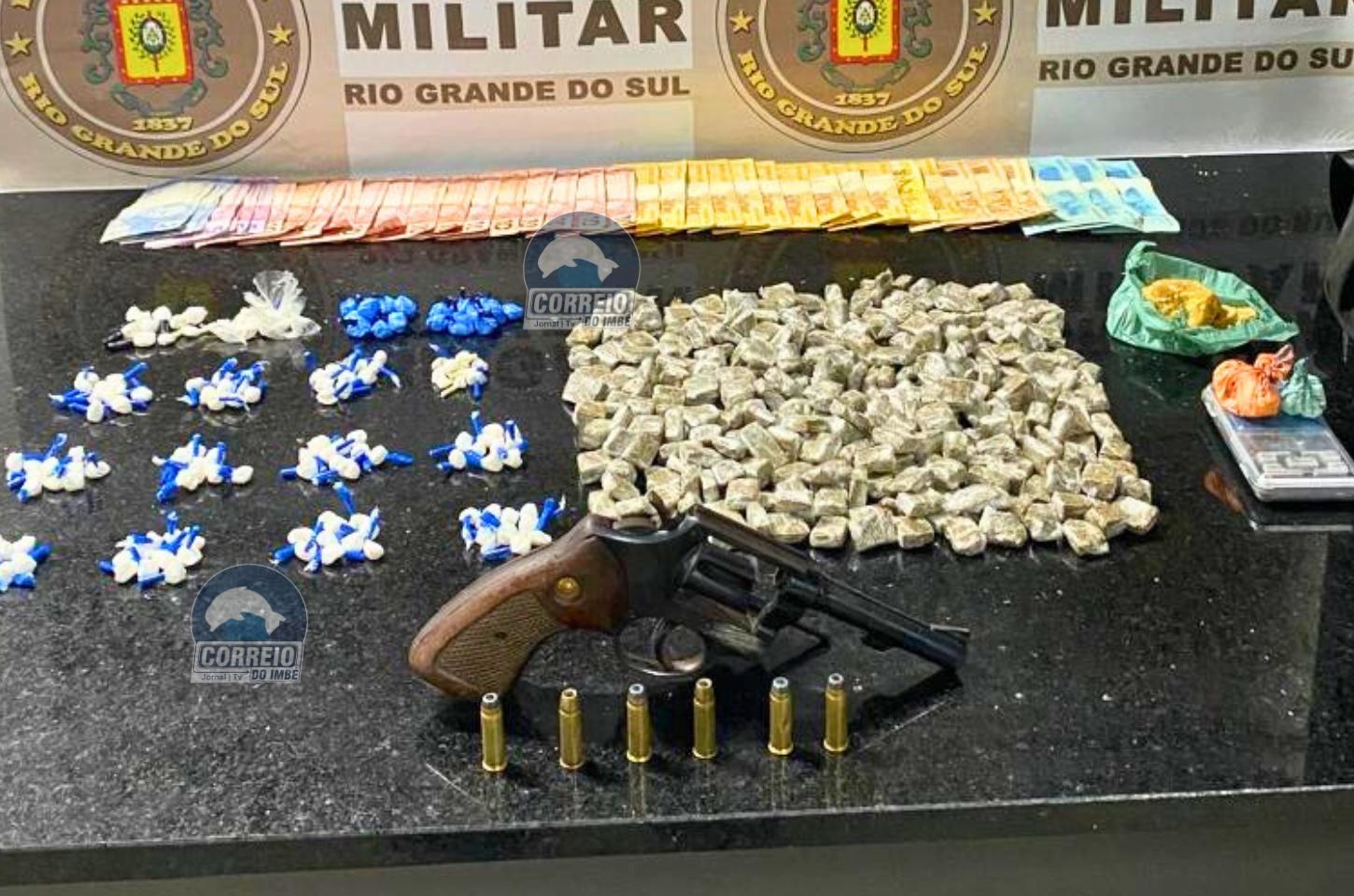 🚨 Tráfico de drogas e porte ilegal de arma de fogo resultam em prisão no Parque dos Presidentes, em Tramandaí