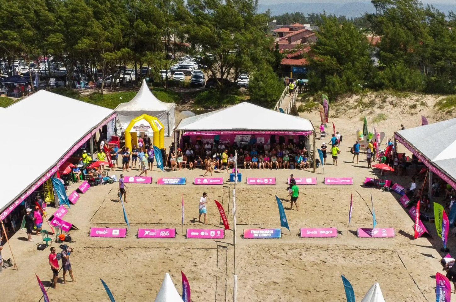 Atlântida Open de Beach Tennis acontecerá nos dias 6, 7 e 8 de fevereiro, na beira-mar de Noiva do Mar em Xangri-lá