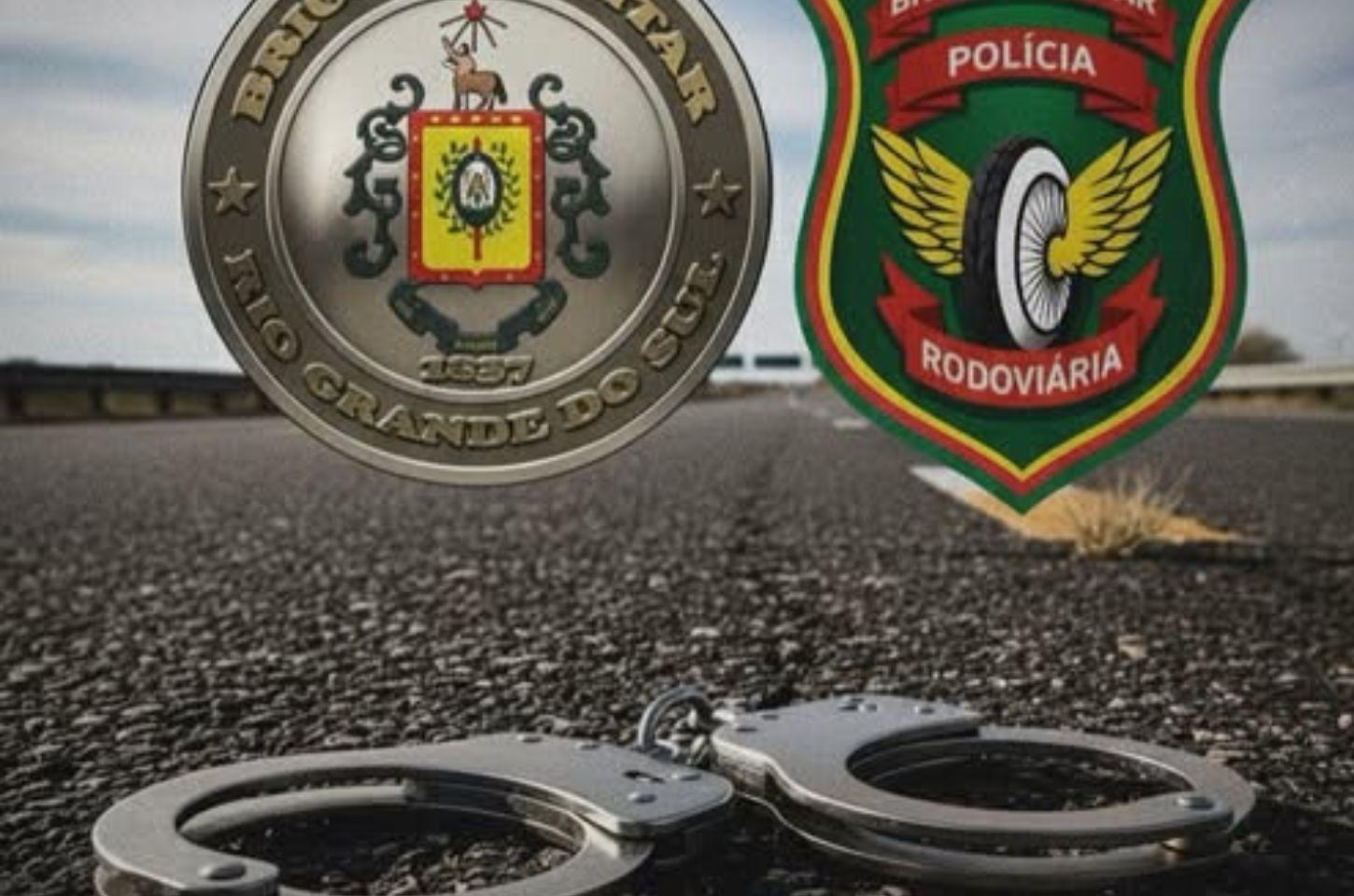 Brigada Militar efetua prisão de foragida da Justiça em Xangri-Lá