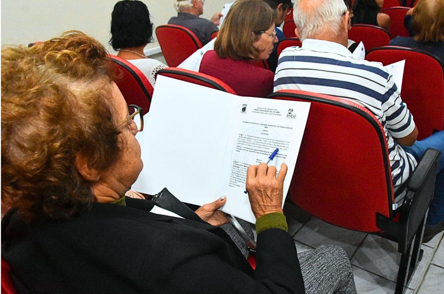 Prefeitura de Imbé abre chamamento público para financiamento de projetos voltados à pessoa idosa