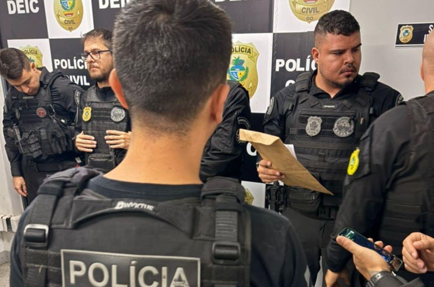 Suspeitos de aplicar golpes  do Falso Familiar em Arroio do Sal são presos em Goiás.