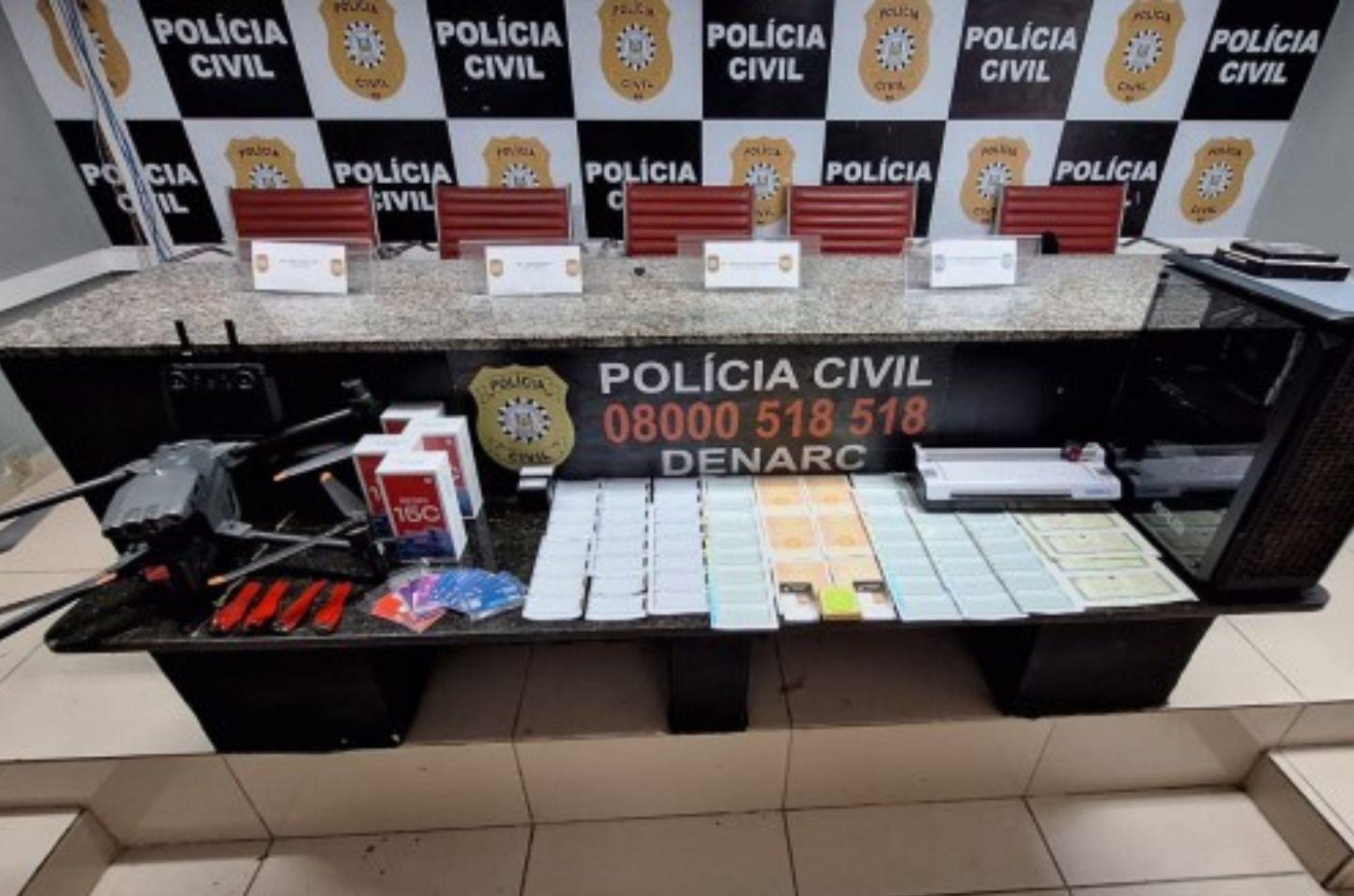 Operação Rasante é deflagrada no combate à organização criminosa voltada ao tráfico de drogas e uso de drones