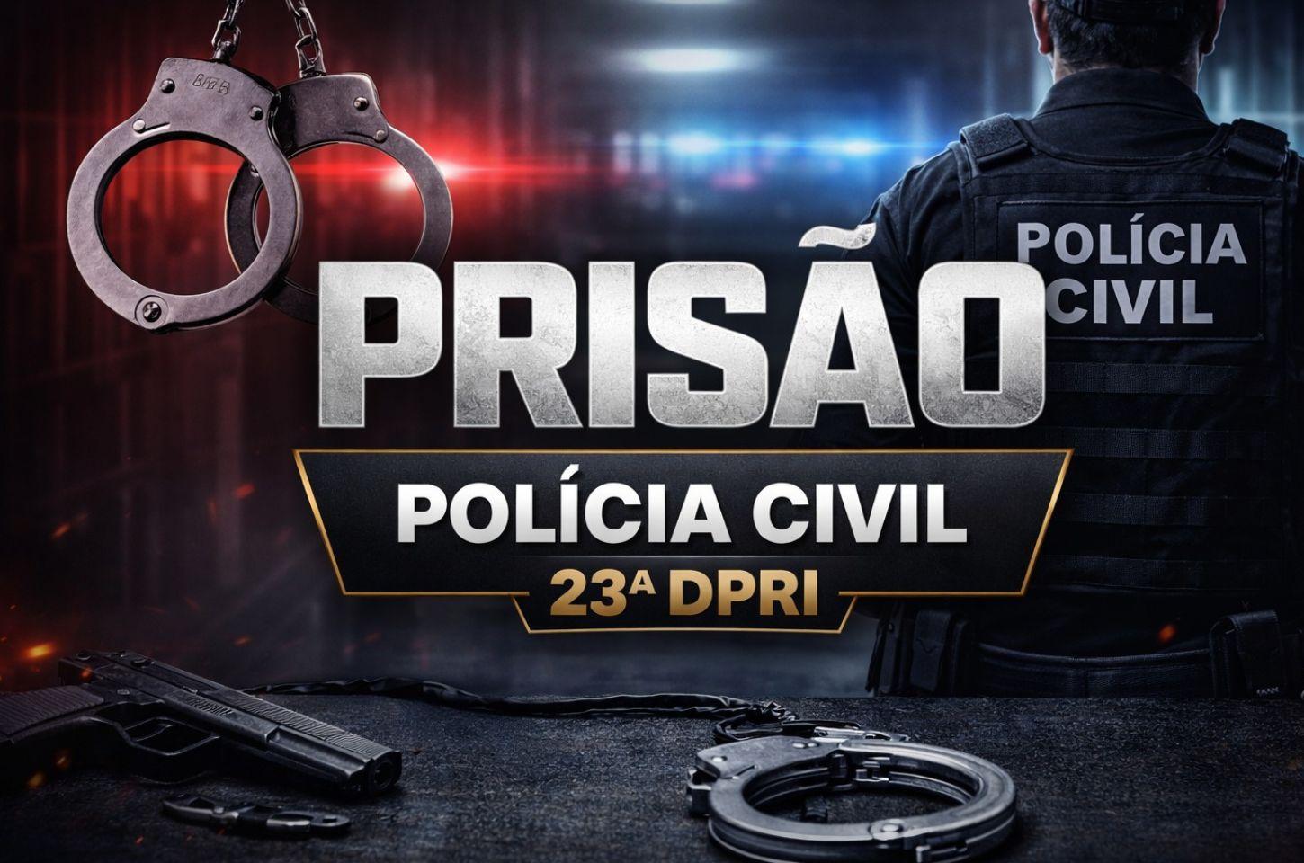 POLÍCIA CIVIL DE CIDREIRA E 1ª DP DE ALVORADA CUMPREM MANDADO DE PRISÃO POR DESCUMPRIMENTO DE MEDIDA PROTETIVA