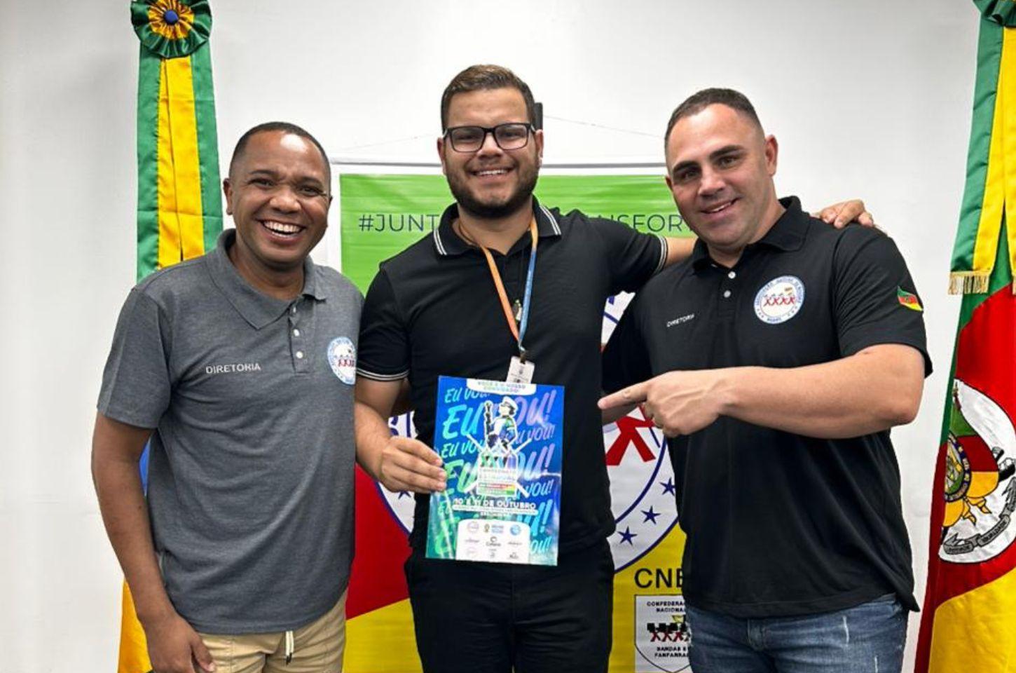 Banda Sinfônica Municipal de Imbé participa de fórum estadual de bandas em Porto Alegre