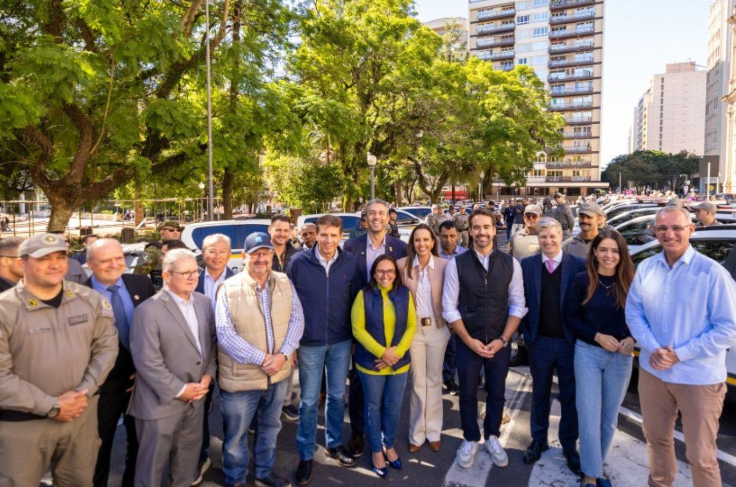 Brigada Militar recebe 30 novas viaturas do Governo do Estado
