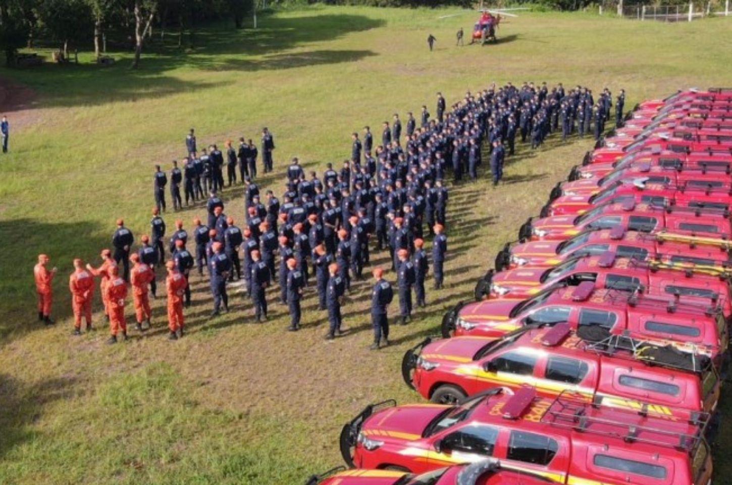 CBMRS realiza exercício simulado de resposta a desastres no Vale do Taquari